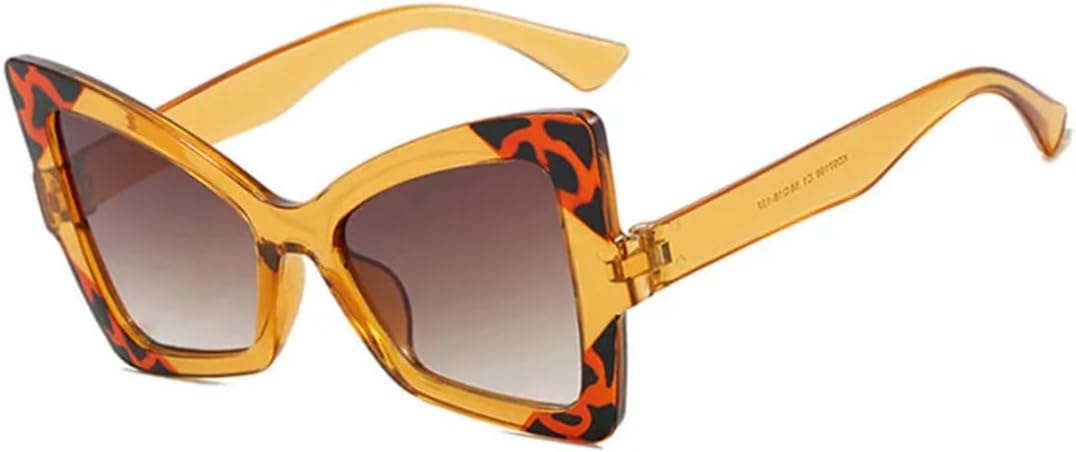 Модные солнцезащитные очки большого размера для женщин, роскошные летние солнцезащитные очки для мужчин, для путешествий, вечеринок, поездок, с защитой от УФ-излучения UV400 VVTWSSW, Yellow Gradient Tea
Модные солнцезащитные очки большого размера для женщин, роскошные летние солнцезащитные очки для мужчин, для путешествий, вечеринок, поездок, с защитой от УФ-излучения UV400 VVTWSSW, Yellow Gradient Tea