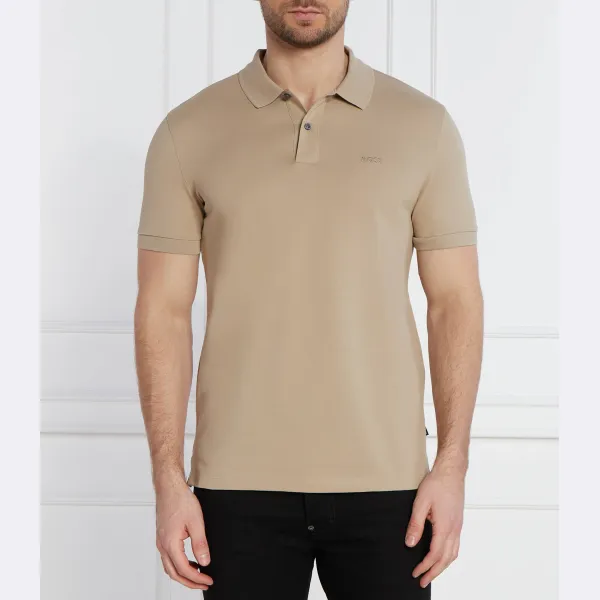 Рубашка-Поло стандартного кроя Pallas Boss, бежевый
Рубашка-Поло стандартного кроя Pallas Boss, бежевый
