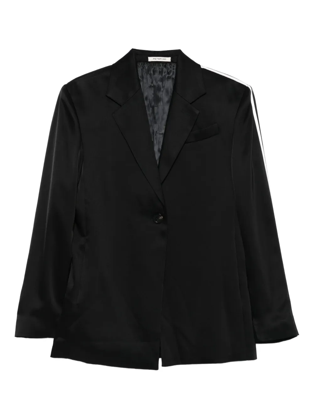 Однобортный пиджак Peter Do, черный
Однобортный пиджак Peter Do, черный