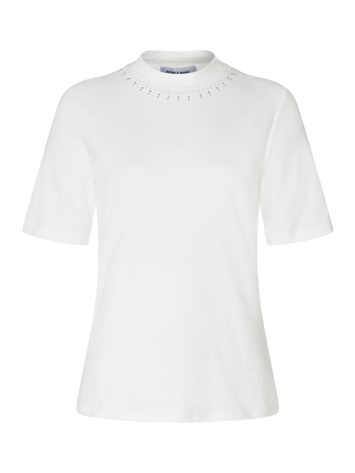 Рубашка из хлопкового трикотажа стрейч цвета кремовый More & More
Рубашка из хлопкового трикотажа стрейч цвета кремовый More & More