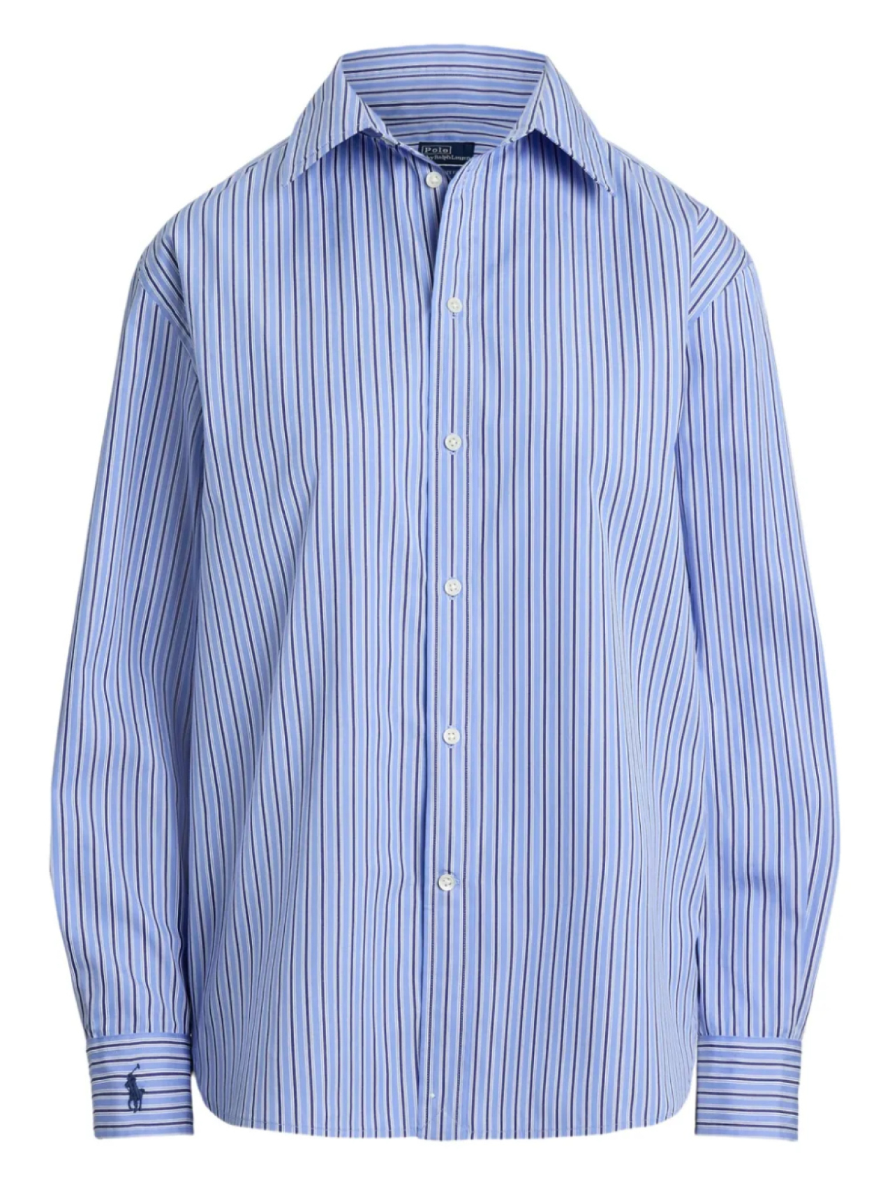Полосатая рубашка на пуговицах Polo Ralph Lauren, синий
Полосатая рубашка на пуговицах Polo Ralph Lauren, синий
