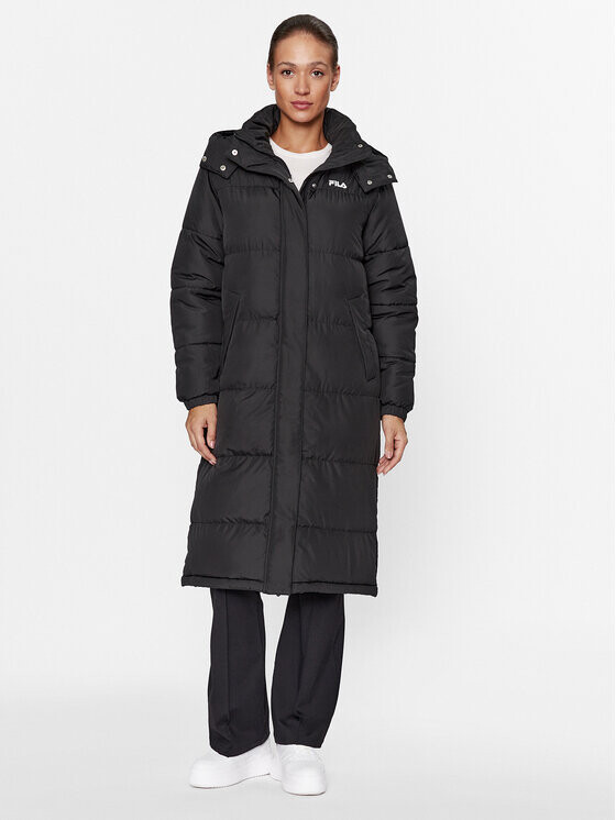 Пуховик стандартного кроя Fila, черный
Пуховик стандартного кроя Fila, черный