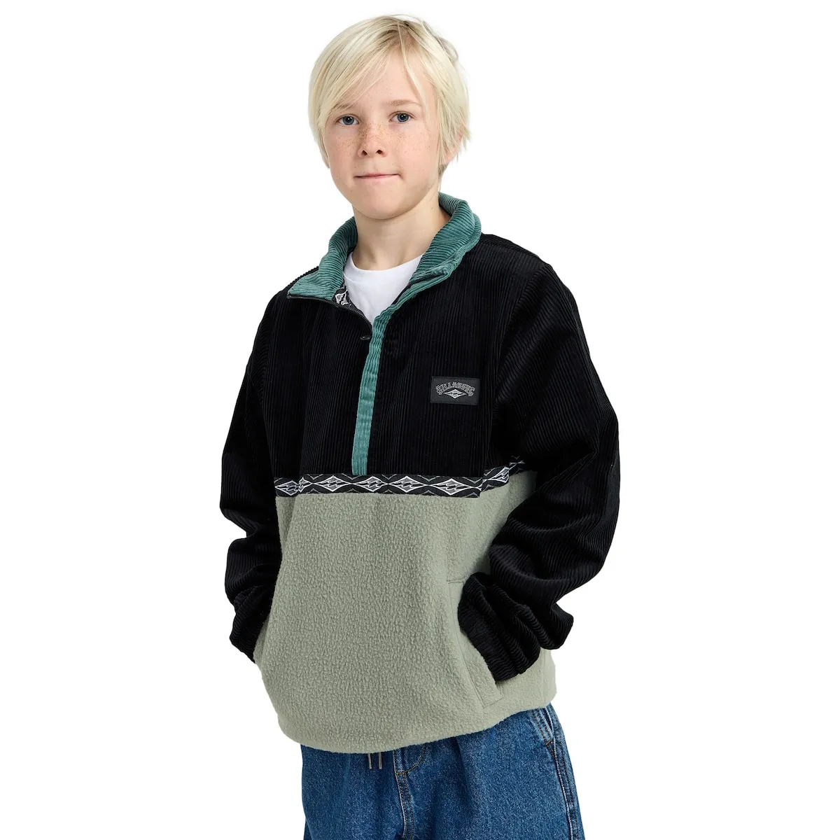 Детский флисовый свитер Space Lobster Billabong, черный/зеленый
Детский флисовый свитер Space Lobster Billabong, черный/зеленый