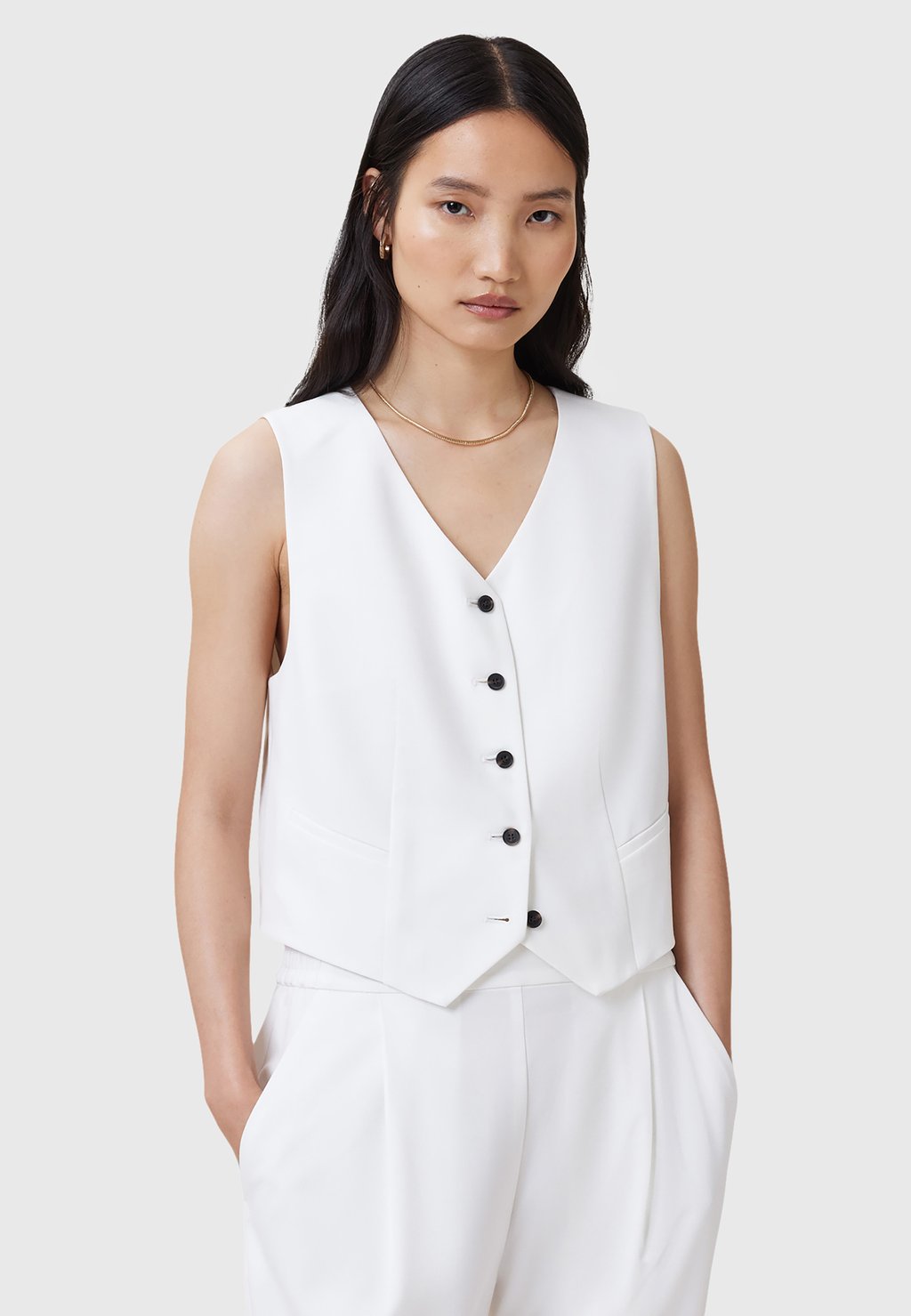 Топ без рукавов ALEIDA AllSaints, белый
Топ без рукавов ALEIDA AllSaints, белый