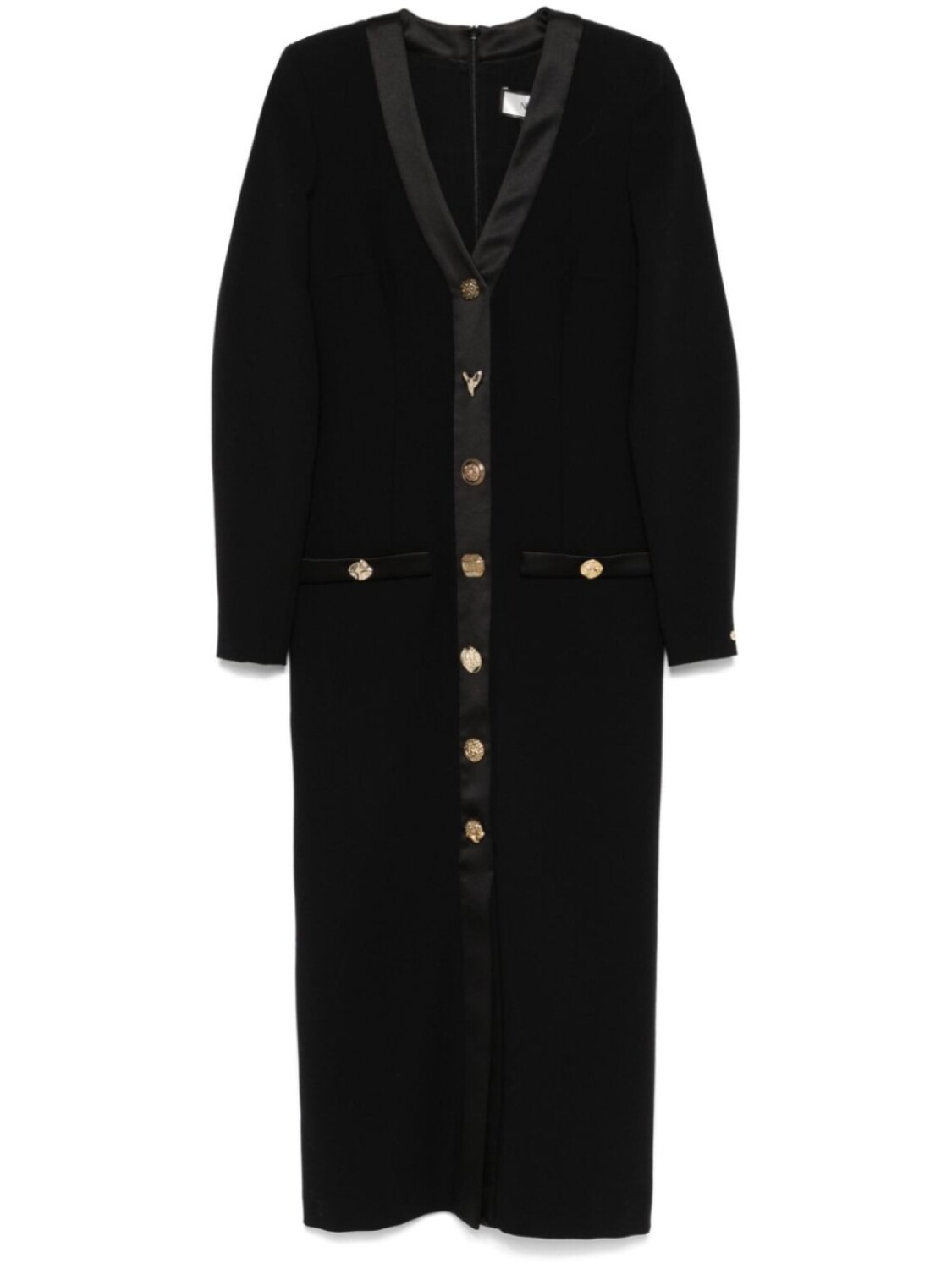 Платье миди с V-образным вырезом NISSA, черный
Платье миди с V-образным вырезом NISSA, черный