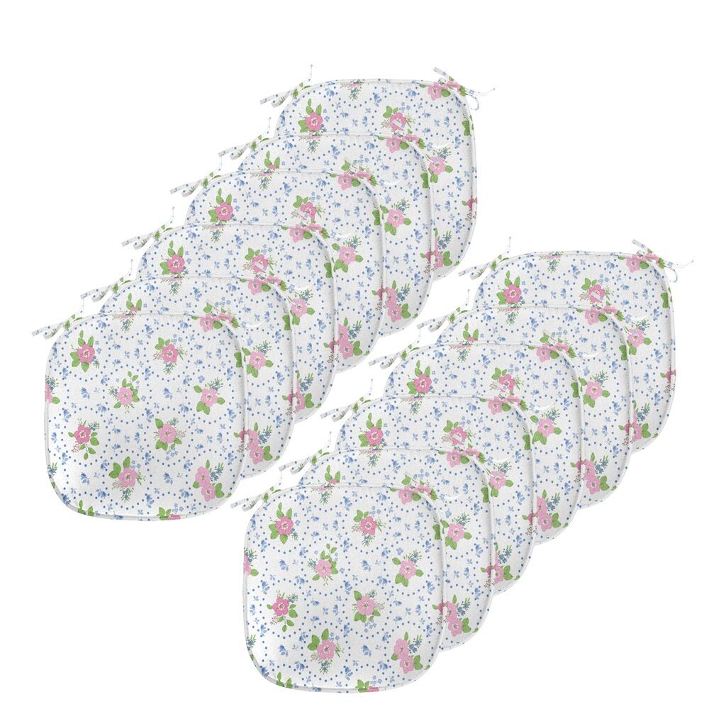 Подушки на обеденный стул ABAKUHAUS Shabby Flora, натуральная романтическая классика, декоративная водонепроницаемая подушка с ремнями для кухонных сидений, 40 см x 40 см — упаковка из 12 шт., розового и синего цвета, белый
Подушки на обеденный стул ABAKUHAUS Shabby Flora, натуральная романтическая классика, декоративная водонепроницаемая подушка с ремнями для кухонных сидений, 40 см x 40 см — упаковка из 12 шт., розового и синего цвета, белый