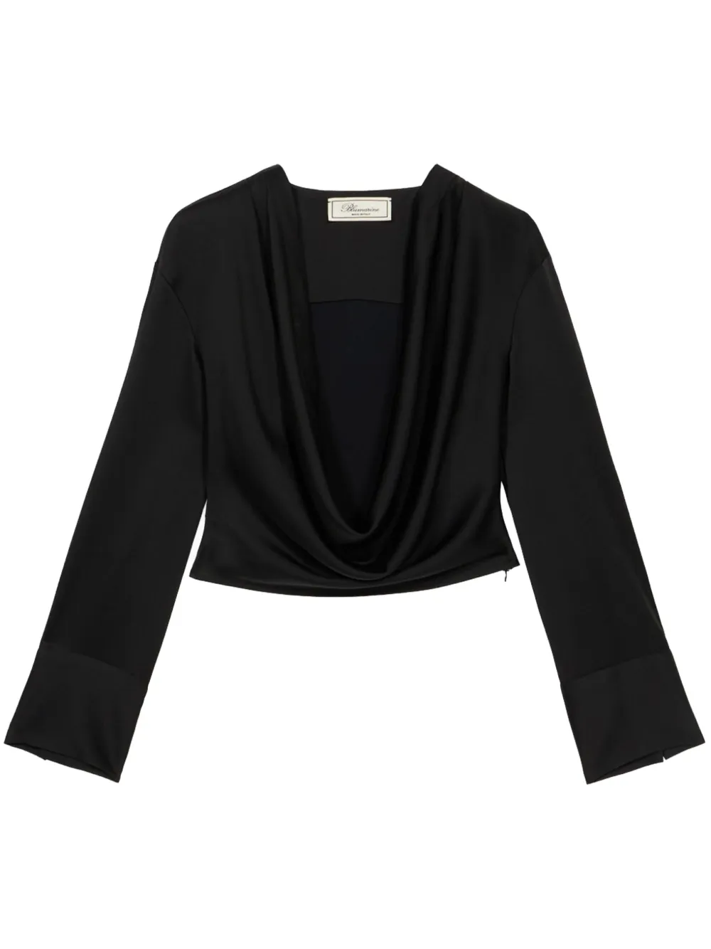 Драпированная блузка BLUMARINE, черный
Драпированная блузка BLUMARINE, черный