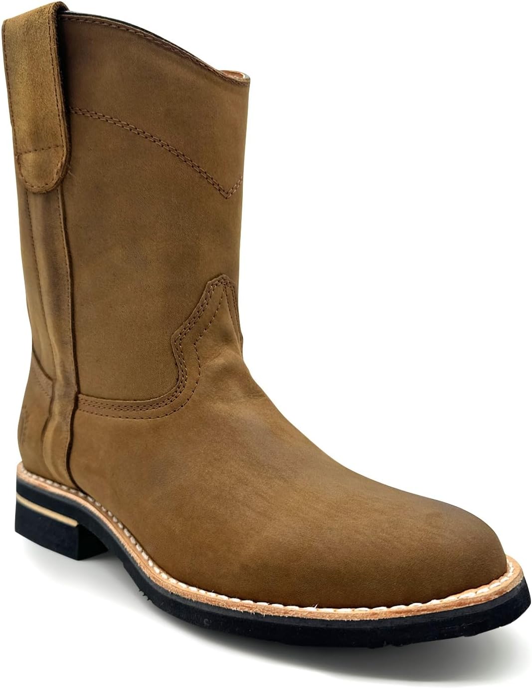 Мужские кожаные ковбойские сапоги Western Shops с мягким носком и без шнуровки The Western Shops, Tang
Мужские кожаные ковбойские сапоги Western Shops с мягким носком и без шнуровки The Western Shops, Tang