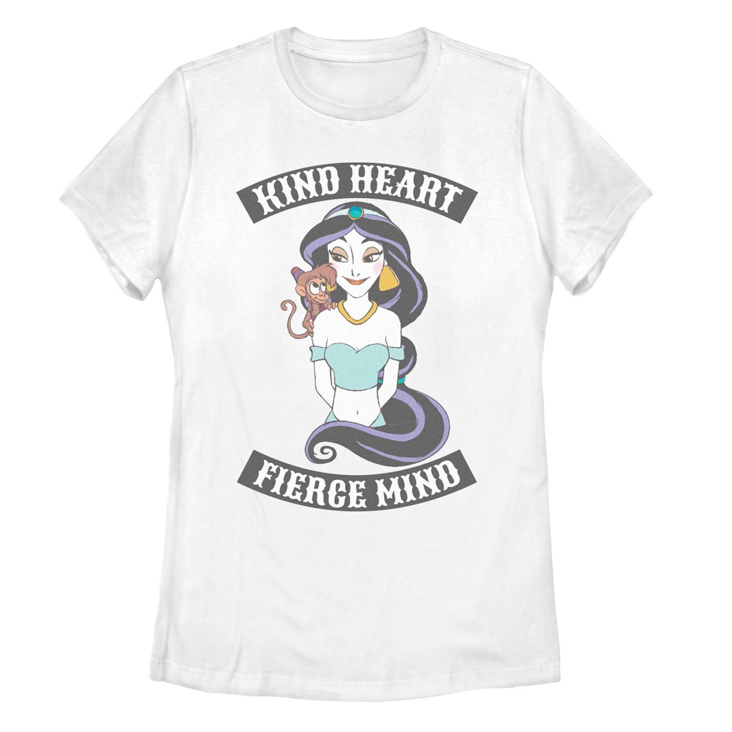 Футболка с изображением Аладдина Жасмина для юниоров Disney «Kind Heart Fierce Mind» Disney, белый
Футболка с изображением Аладдина Жасмина для юниоров Disney «Kind Heart Fierce Mind» Disney, белый