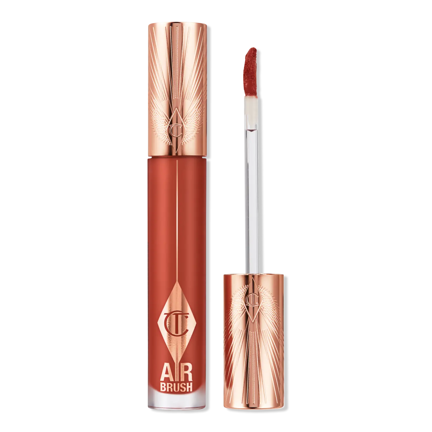 Жидкая матовая помада Airbrush Flawless Matte Lip Blur Charlotte Tilbury, Flame Blur (orange red)
Жидкая матовая помада Airbrush Flawless Matte Lip Blur Charlotte Tilbury, Flame Blur (orange red)