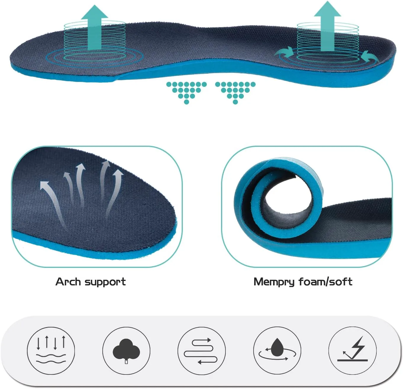 Мужские кроссовки для ходьбы - с памятью формы, спортивные теннисные и беговые для тренировок в зале, ультра легкие, дышащие, для пробежек, спортивные обувь, на резинке, повседневные кроссовки Akk, синий
Мужские кроссовки для ходьбы - с памятью формы, спортивные теннисные и беговые для тренировок в зале, ультра легкие, дышащие, для пробежек, спортивные обувь, на резинке, повседневные кроссовки Akk, синий