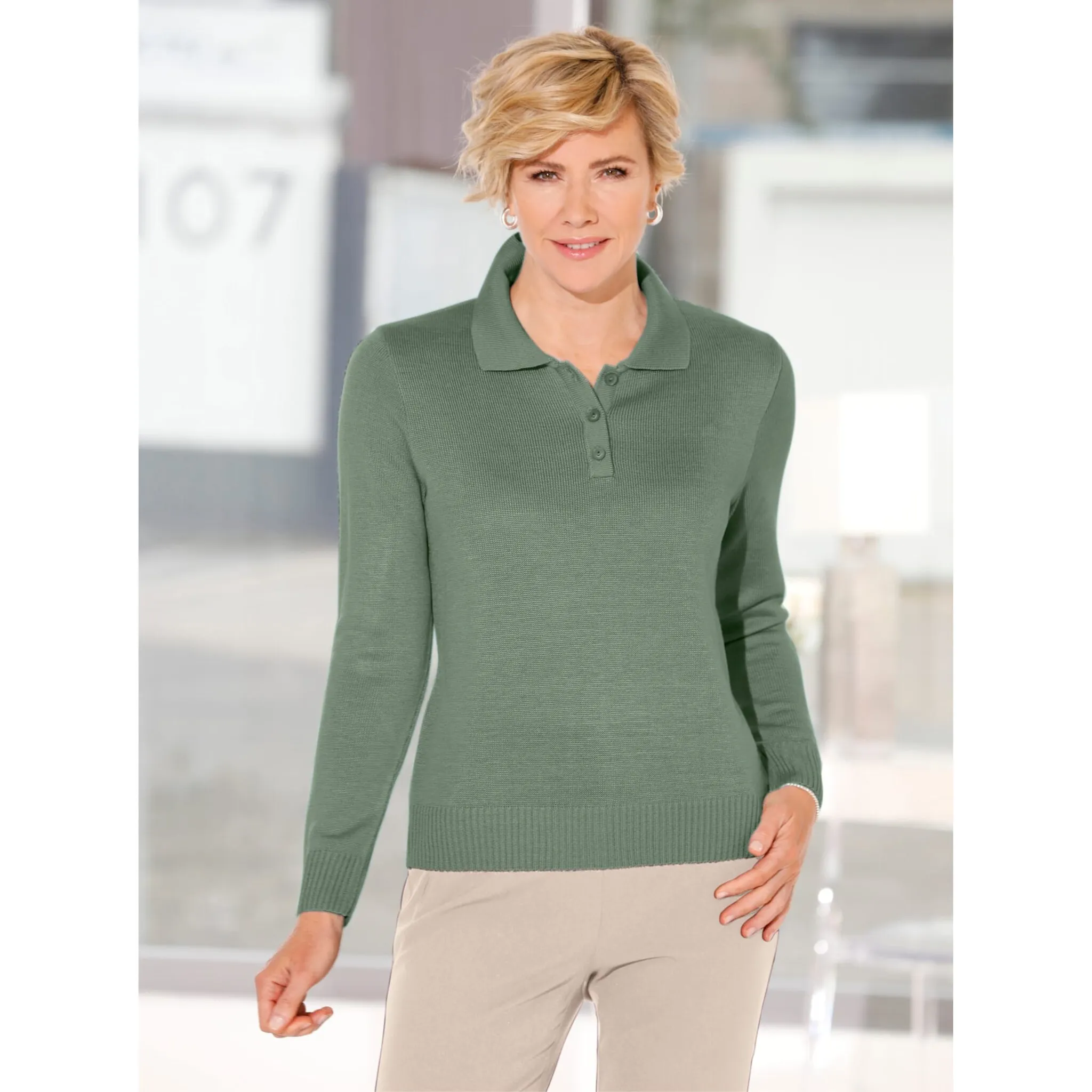 Классический свитер с воротником стойкой "Пуловер" Classic, цвет Natur
Классический свитер с воротником стойкой "Пуловер" Classic, цвет Natur