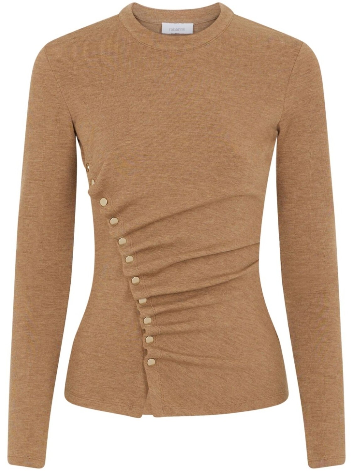 Rabanne временный трикотажный топ с драпировкой, нейтральный цвет
Rabanne временный трикотажный топ с драпировкой, нейтральный цвет