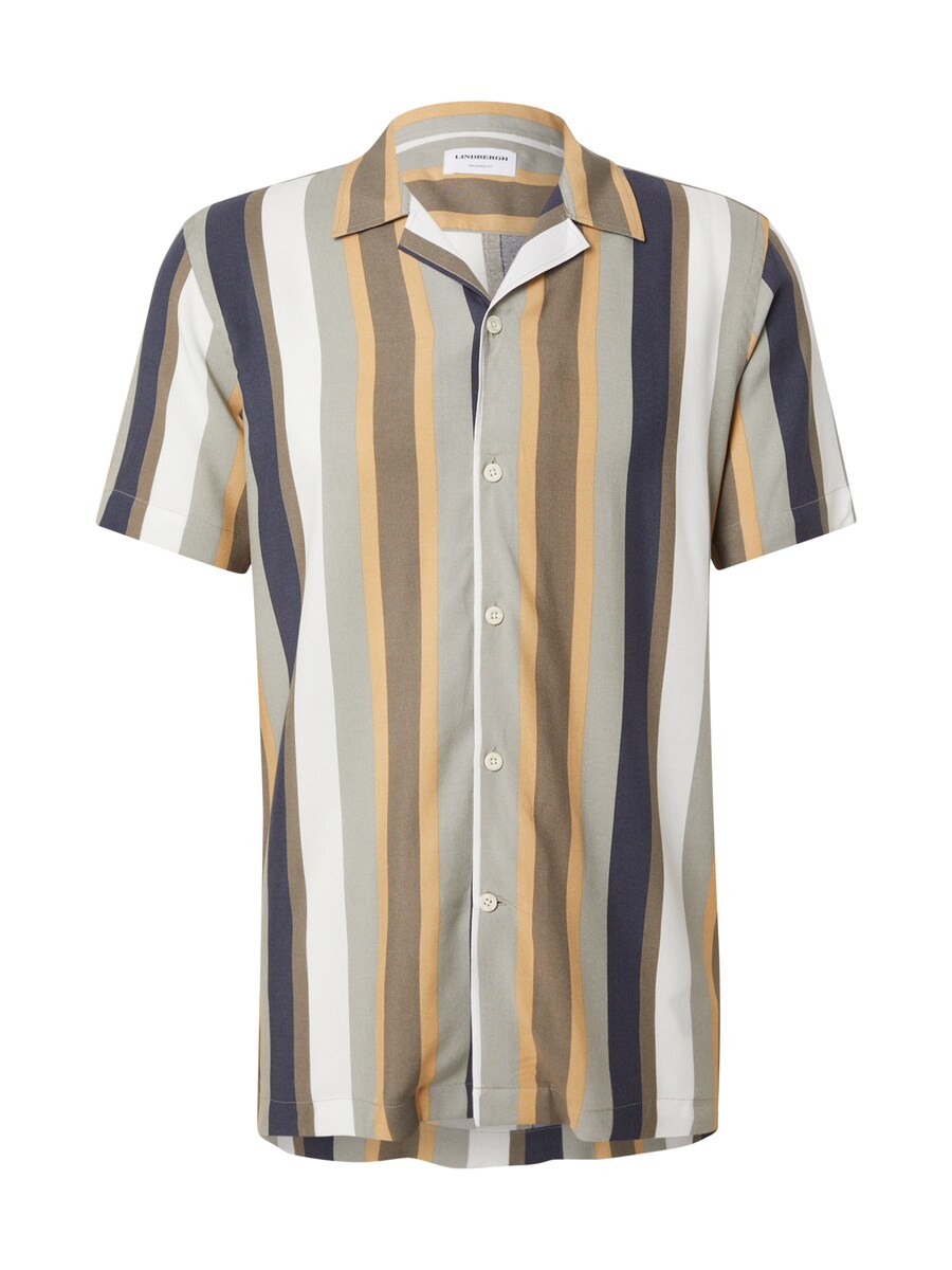 Рубашка на пуговицах классического кроя Lindbergh, хаки
Рубашка на пуговицах классического кроя Lindbergh, хаки