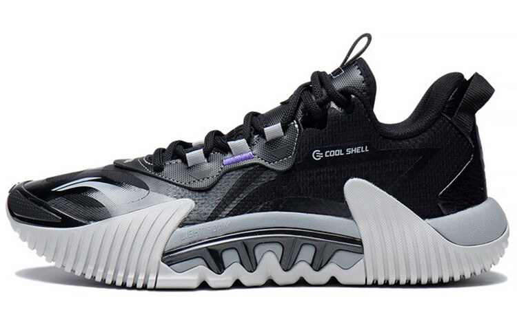 Баскетбольные кроссовки Badfive 2.5 мужские низкие черные/серые Lining 
Баскетбольные кроссовки Badfive 2.5 мужские низкие черные/серые Lining