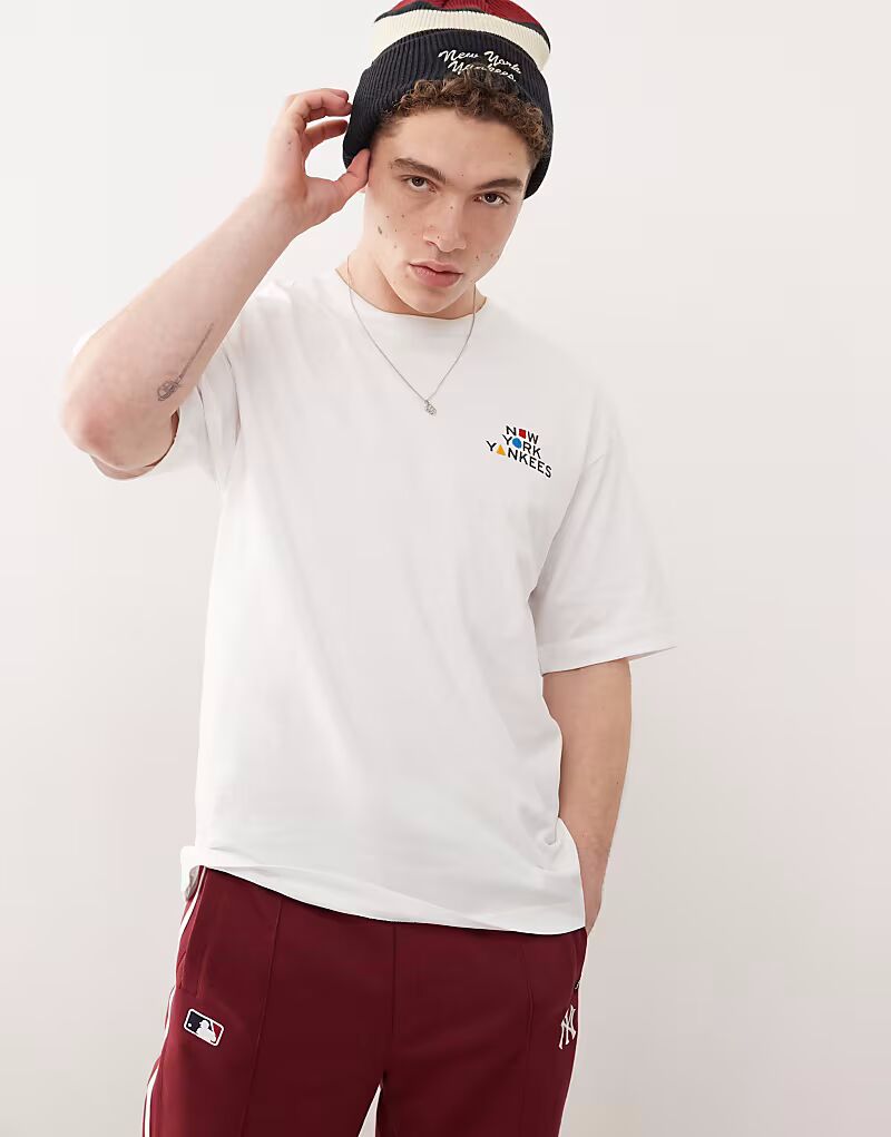 Футболка 47 Brand NY Yankees Primary с графическим принтом на спине белого цвета
Футболка 47 Brand NY Yankees Primary с графическим принтом на спине белого цвета