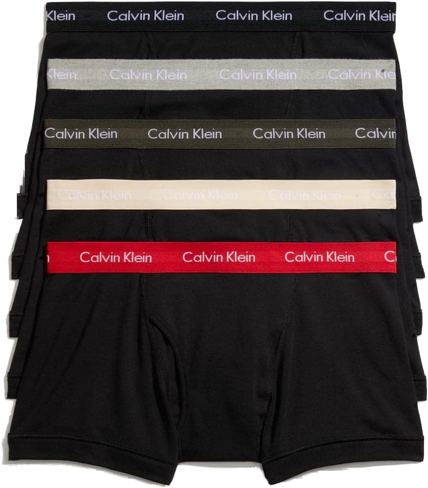 Мужские боксеры Calvin Klein Cotton Classics, 5 пар, Black Bodies W/ Black, Grey Heather, Exact, Tapioca, Olive
Мужские боксеры Calvin Klein Cotton Classics, 5 пар, Black Bodies W/ Black, Grey Heather, Exact, Tapioca, Olive