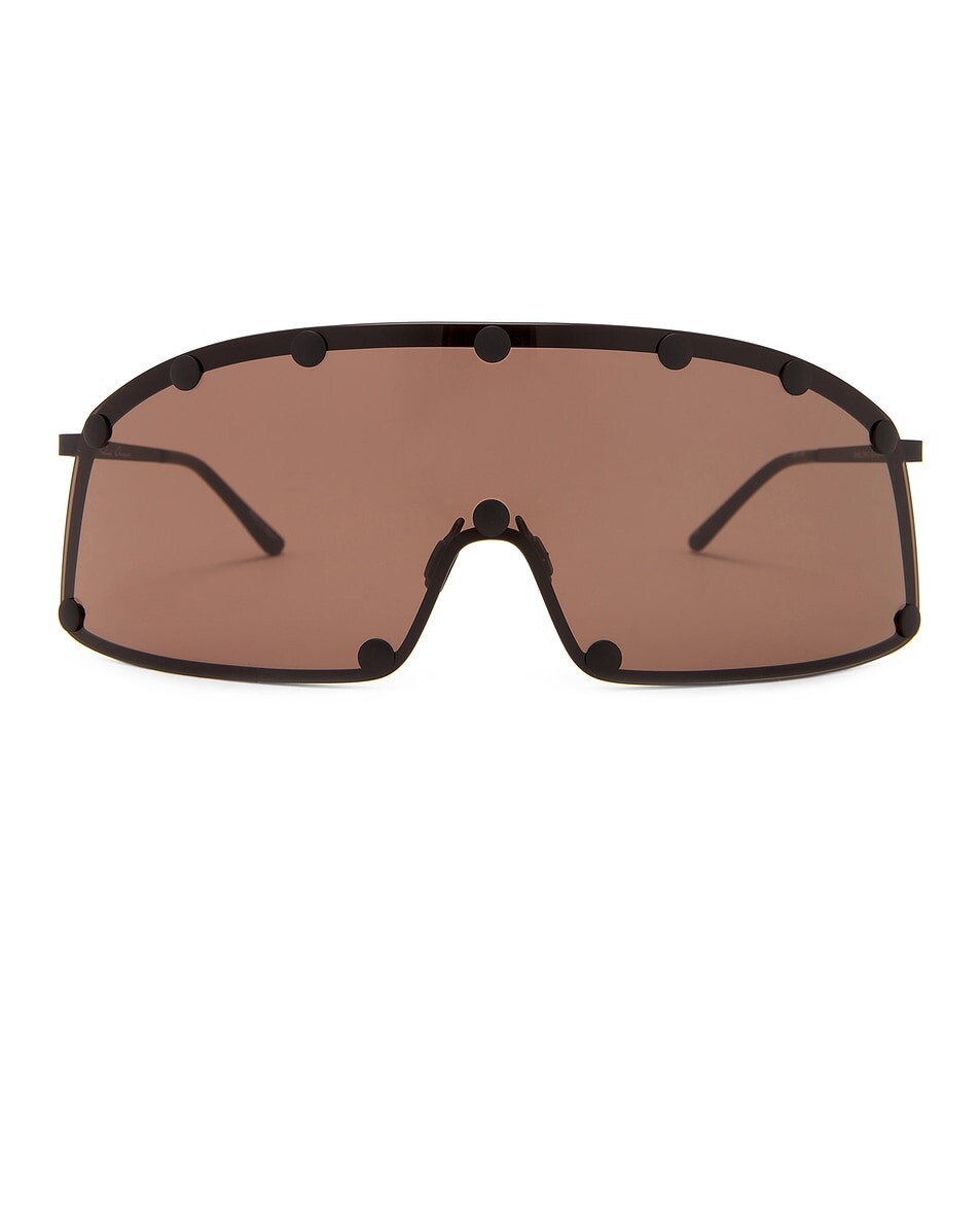 Солнцезащитные очки-щит Rick Owens, черный
Солнцезащитные очки-щит Rick Owens, черный