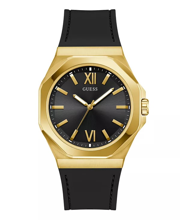 Мужские аналоговые черные силиконовые часы, 42 мм Guess, black
Мужские аналоговые черные силиконовые часы, 42 мм Guess, black