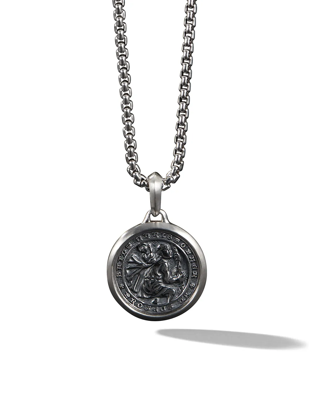 Серебряная подвеска St. Christopher (34.5 мм) David Yurman, серебяный
Серебряная подвеска St. Christopher (34.5 мм) David Yurman, серебяный
