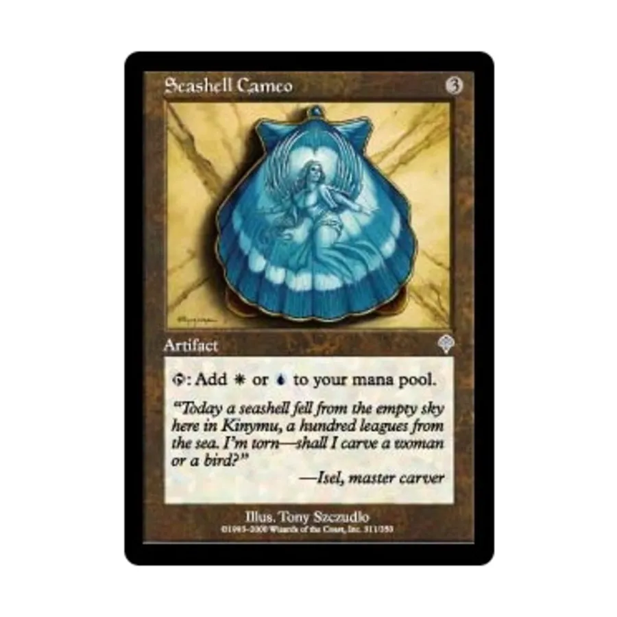CCG Камея из ракушек (U), MTG - Invasion
CCG Камея из ракушек (U), MTG - Invasion