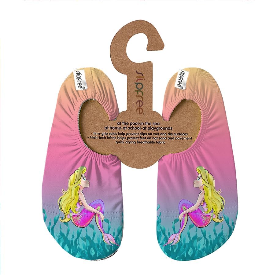 Детские водные тапочки для девочек и мальчиков, нескользящие аква-носки, для пляжа, бассейна, плавания и спорта, быстро сохнут Slipfree, Babe
Детские водные тапочки для девочек и мальчиков, нескользящие аква-носки, для пляжа, бассейна, плавания и спорта, быстро сохнут Slipfree, Babe