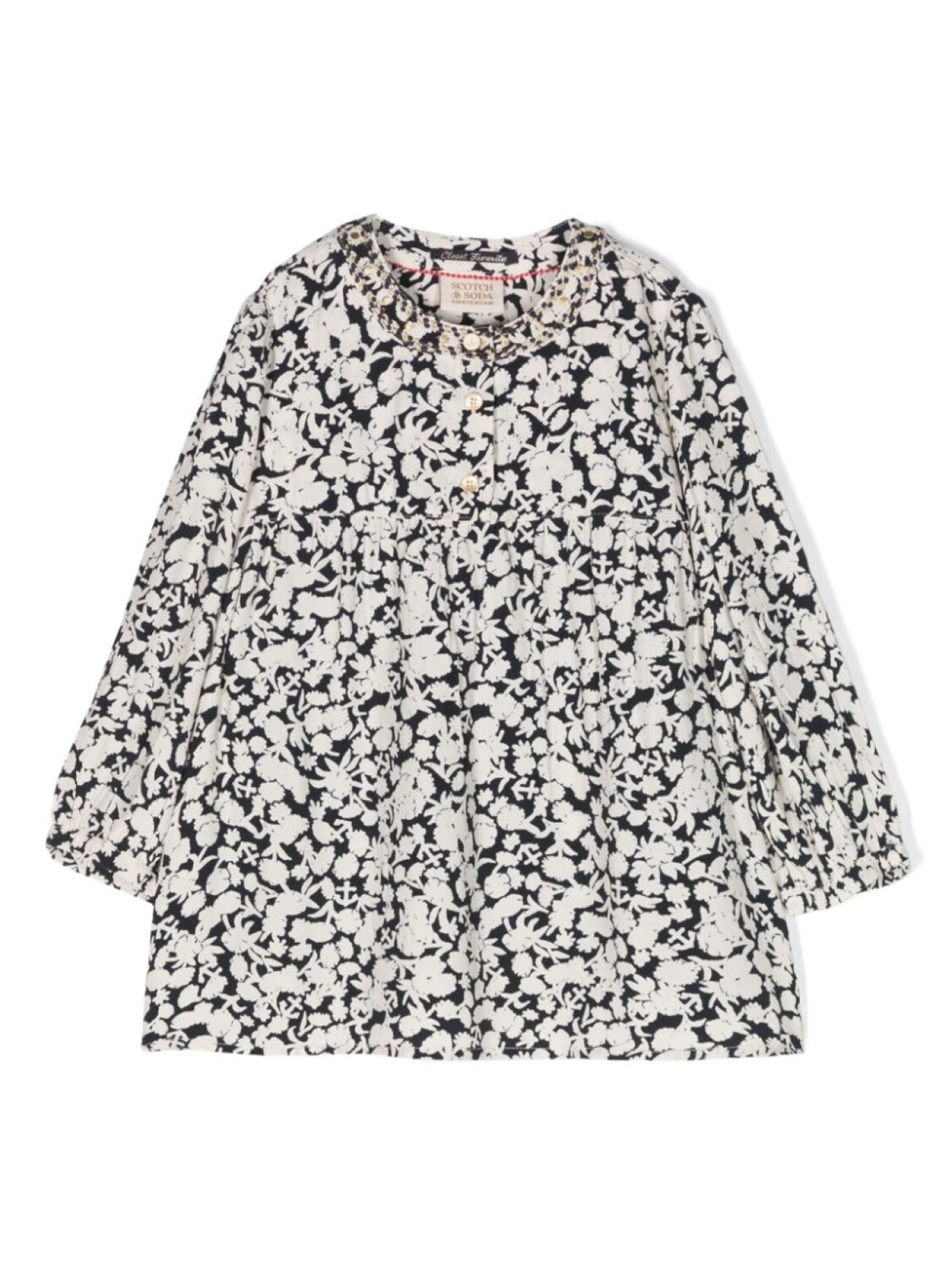 Scotch & Soda блузка с цветочным принтом, синий
Scotch & Soda блузка с цветочным принтом, синий