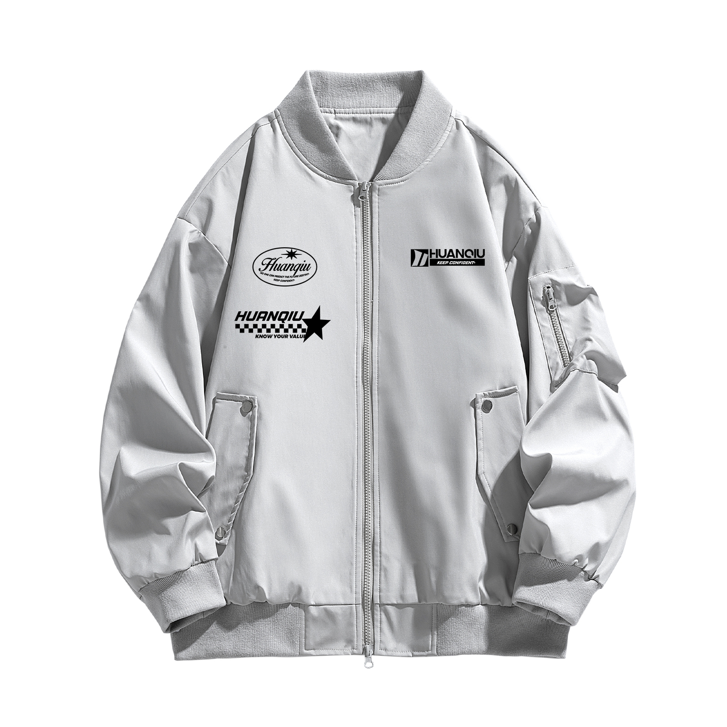 Куртка Unisex Baseball Collar Moderate HUANQIU, серый
Куртка Unisex Baseball Collar Moderate HUANQIU, серый