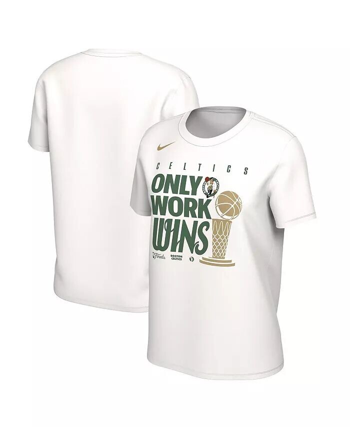 Женская белая футболка Boston Celtics 2024 Finals NBA Champions Celebration Parade Nike, белый
Женская белая футболка Boston Celtics 2024 Finals NBA Champions Celebration Parade Nike, белый