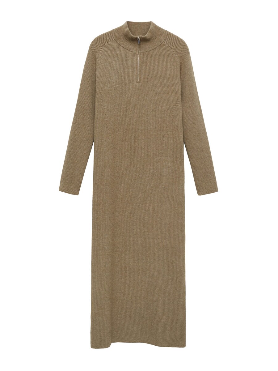 Вязаное платье MANGO VLADI, оливковый 
Вязаное платье MANGO VLADI, оливковый