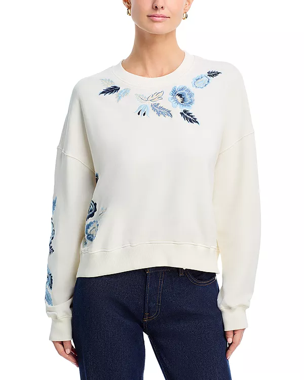 Свитшот с круглым вырезом и изображением плюшевого мишки и цветка. Driftwood, белый
Свитшот с круглым вырезом и изображением плюшевого мишки и цветка. Driftwood, белый