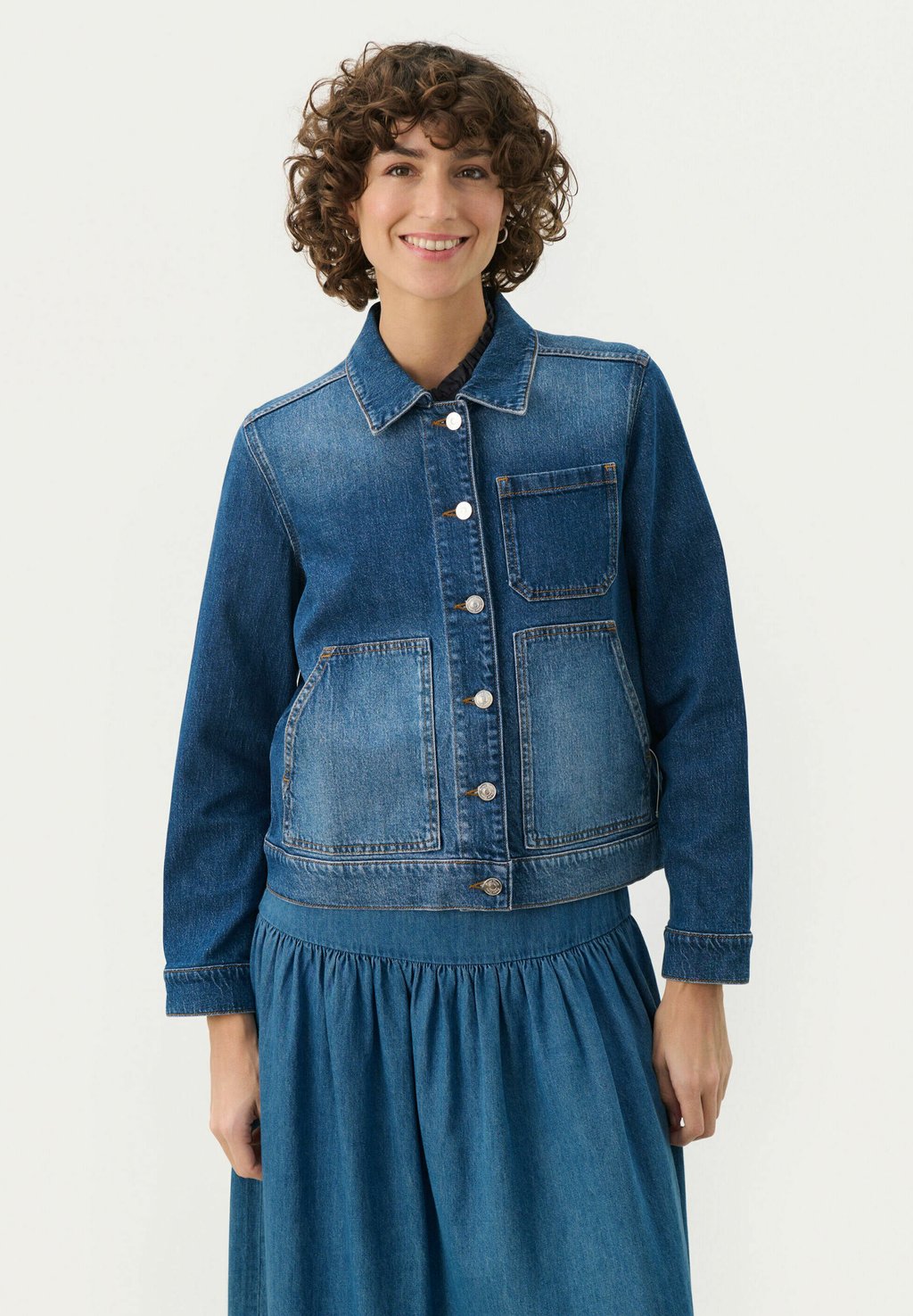 Джинсовая куртка Part Two, синий деним
Джинсовая куртка Part Two, синий деним