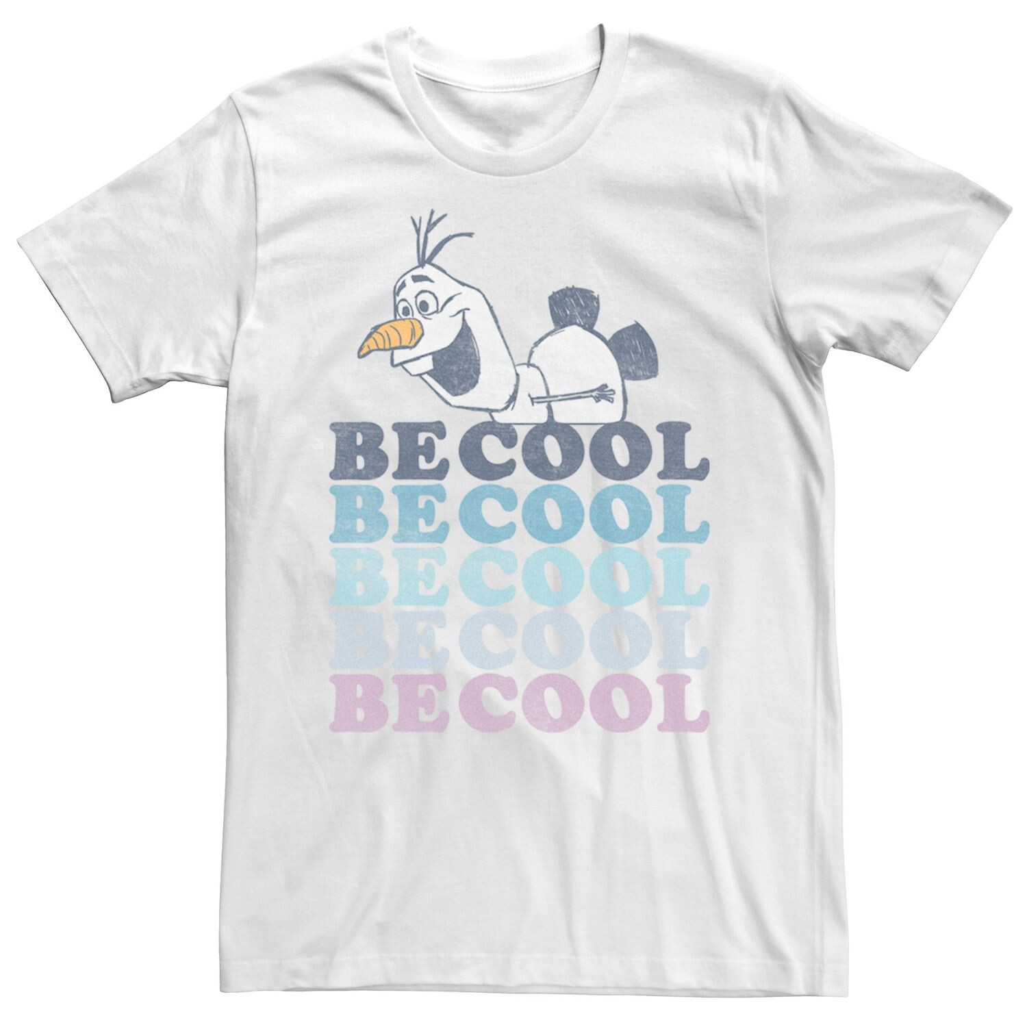 Мужская футболка Disney Frozen Olaf Be Cool Licensed Character
Мужская футболка Disney Frozen Olaf Be Cool Licensed Character