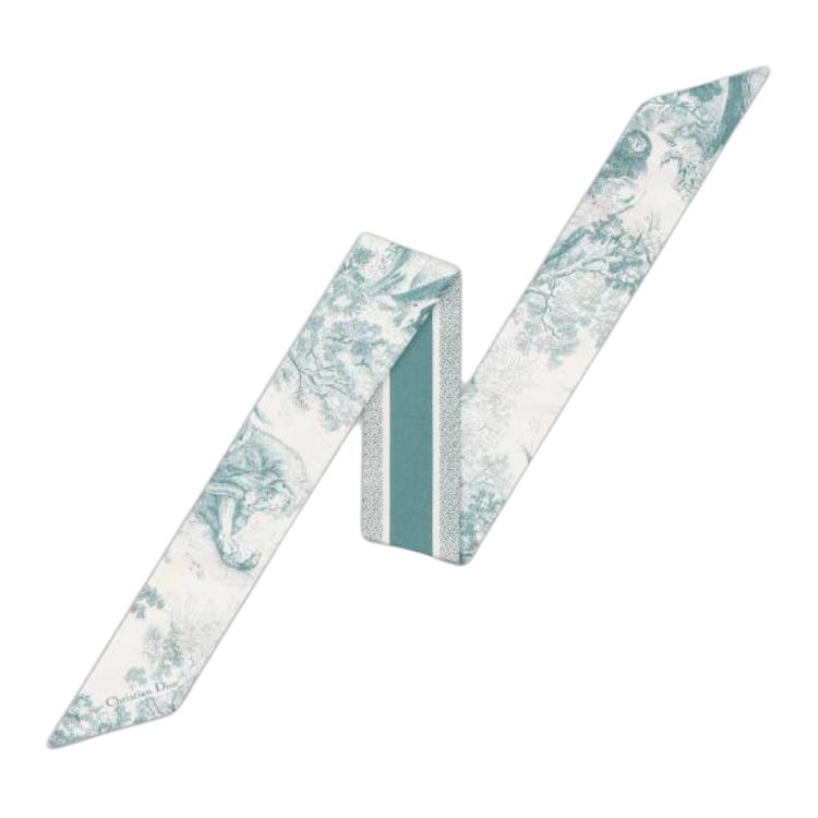 DIOR Шёлковый шарф Mulberry зелёный, Green
DIOR Шёлковый шарф Mulberry зелёный, Green