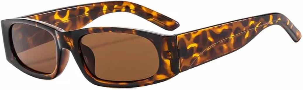 Винтажные женские солнцезащитные очки в маленькой прямоугольной оправе, в стиле хип-хоп, мужские, ретро, для активного отдыха, спорта, с защитой от УФ-излучения UV400 TVTBBVV, Leopard Brown
Винтажные женские солнцезащитные очки в маленькой прямоугольной оправе, в стиле хип-хоп, мужские, ретро, для активного отдыха, спорта, с защитой от УФ-излучения UV400 TVTBBVV, Leopard Brown