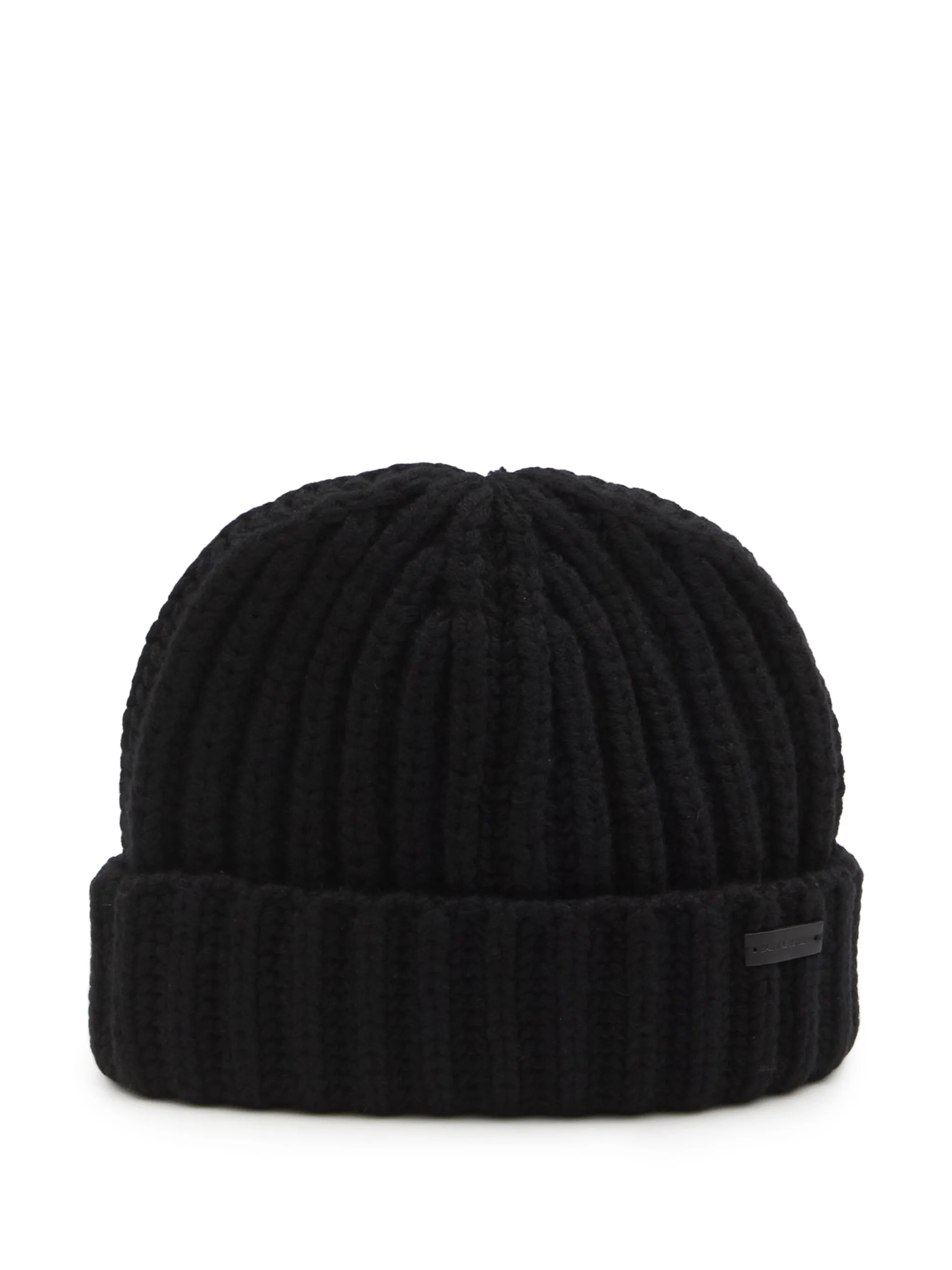Шапка бини в рубчик Saint Laurent, черный
Шапка бини в рубчик Saint Laurent, черный