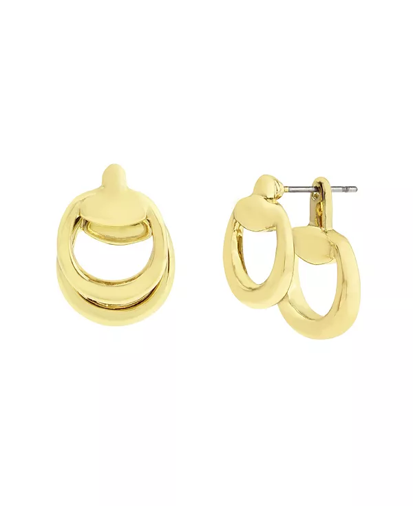 Золотые студенческие серьги-гвоздики в стиле пиджака Steve Madden, gold
Золотые студенческие серьги-гвоздики в стиле пиджака Steve Madden, gold