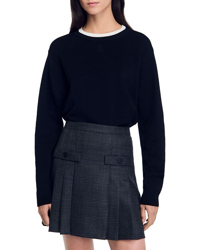 Свитер Sandro Nimbus, черный
Свитер Sandro Nimbus, черный