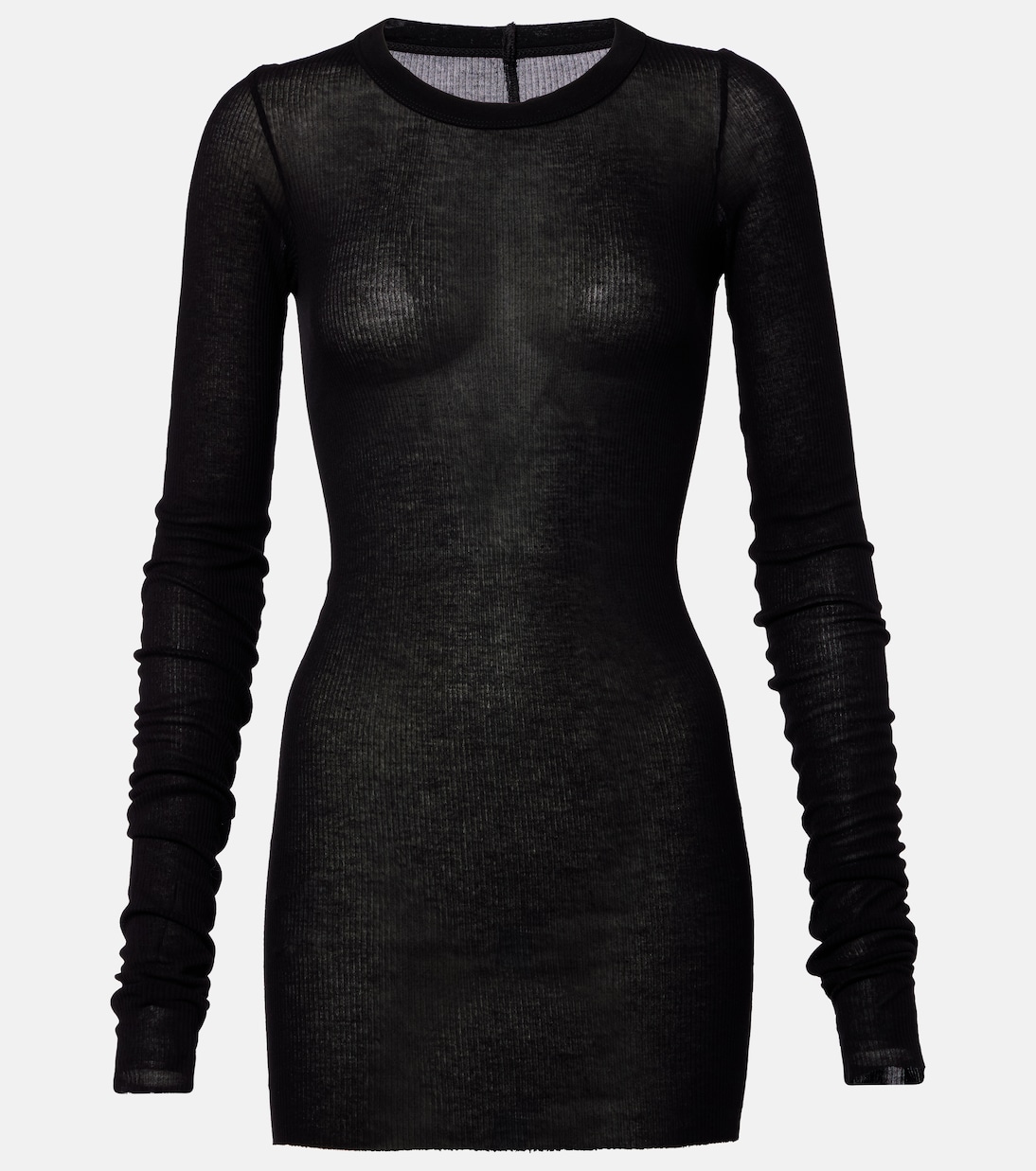 Топ с рубчиком Rick Owens, черный
Топ с рубчиком Rick Owens, черный