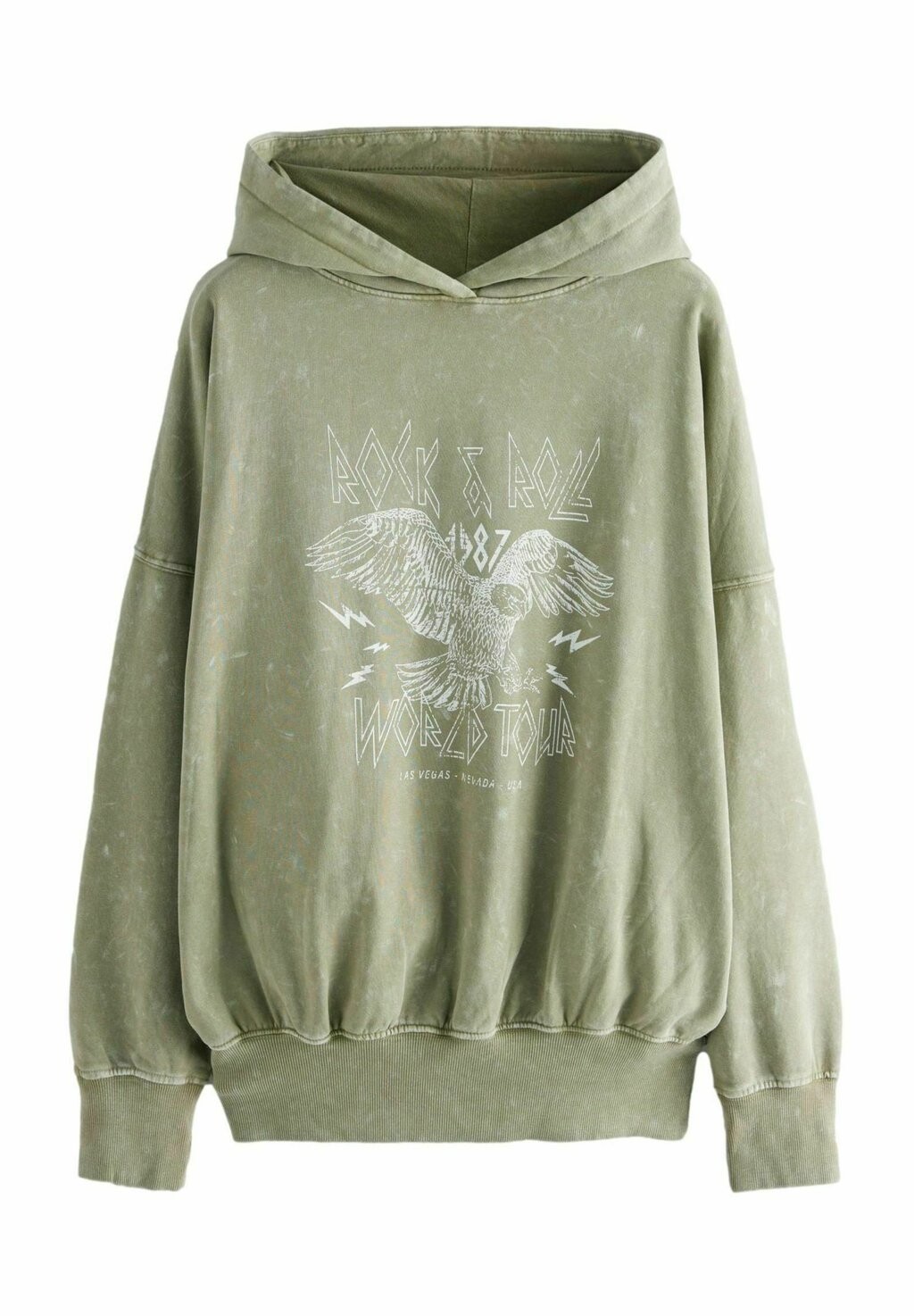 Толстовка с капюшоном OVERSIZED ROCK N ROLL BAND GRAPHIC SLOGAN WASHED Next, зеленый
Толстовка с капюшоном OVERSIZED ROCK N ROLL BAND GRAPHIC SLOGAN WASHED Next, зеленый