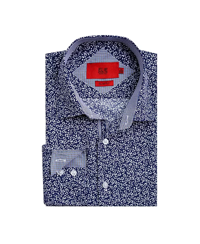 Рубашка на пуговицах Big Boys Slim Fit с цветочным принтом Elie Balleh, синий
Рубашка на пуговицах Big Boys Slim Fit с цветочным принтом Elie Balleh, синий