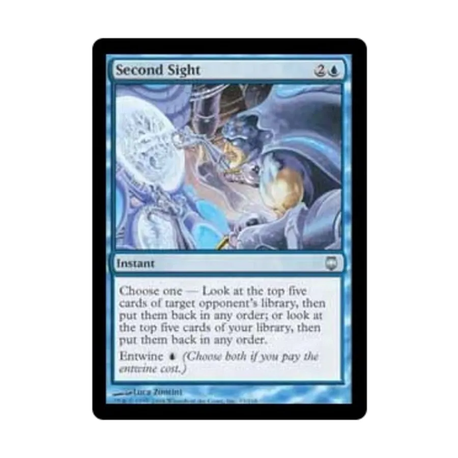 CCG Второе зрение (U), MTG - Darksteel
CCG Второе зрение (U), MTG - Darksteel