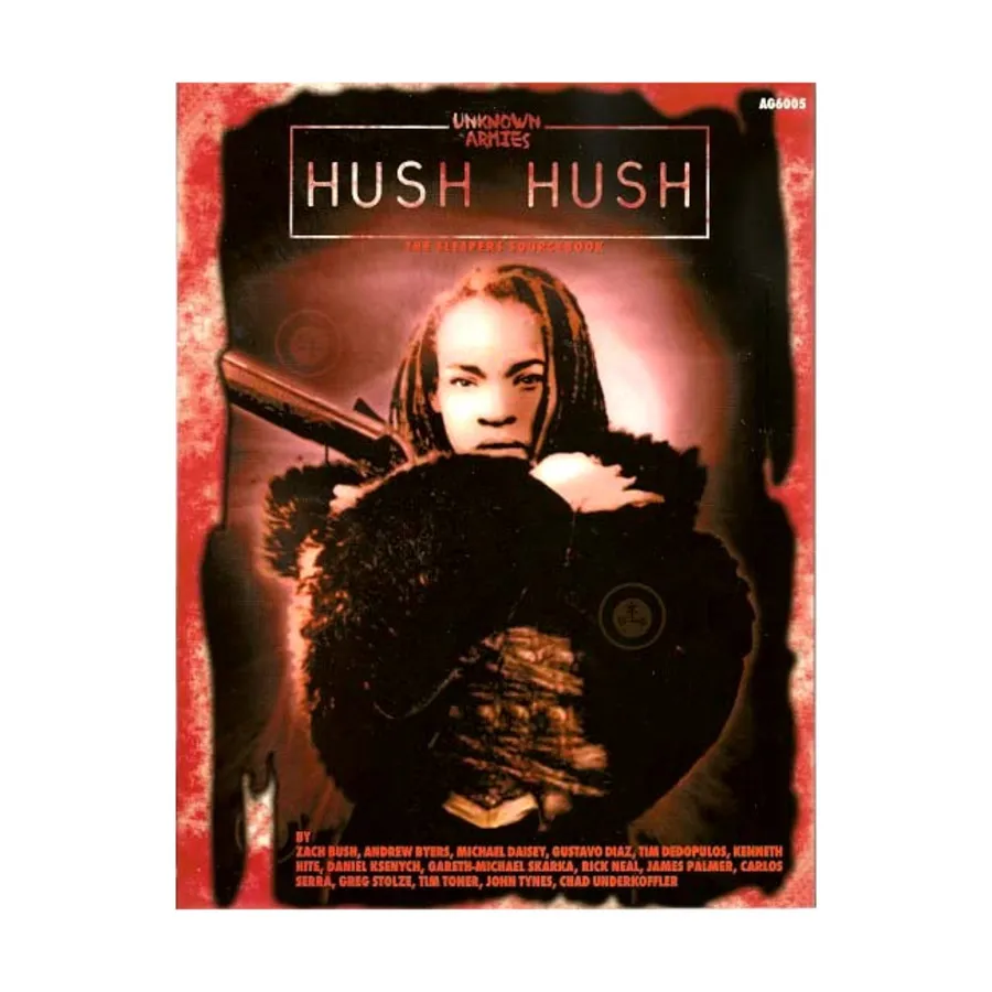 Hush Hush - The Sleepers Sourcebook, Unknown Armies, мягкая обложка
Hush Hush - The Sleepers Sourcebook, Unknown Armies, мягкая обложка