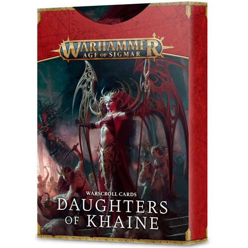 Миниатюра Games Workshop Warhammer Age of Sigmar: Warscroll Cards - Daughters of Khaine
Миниатюра Games Workshop Warhammer Age of Sigmar: Warscroll Cards - Daughters of Khaine