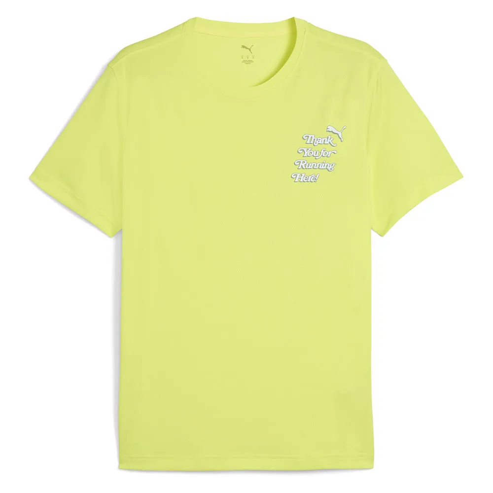 Футболка с коротким рукавом Puma Graphics Running Slo, желтый
Футболка с коротким рукавом Puma Graphics Running Slo, желтый