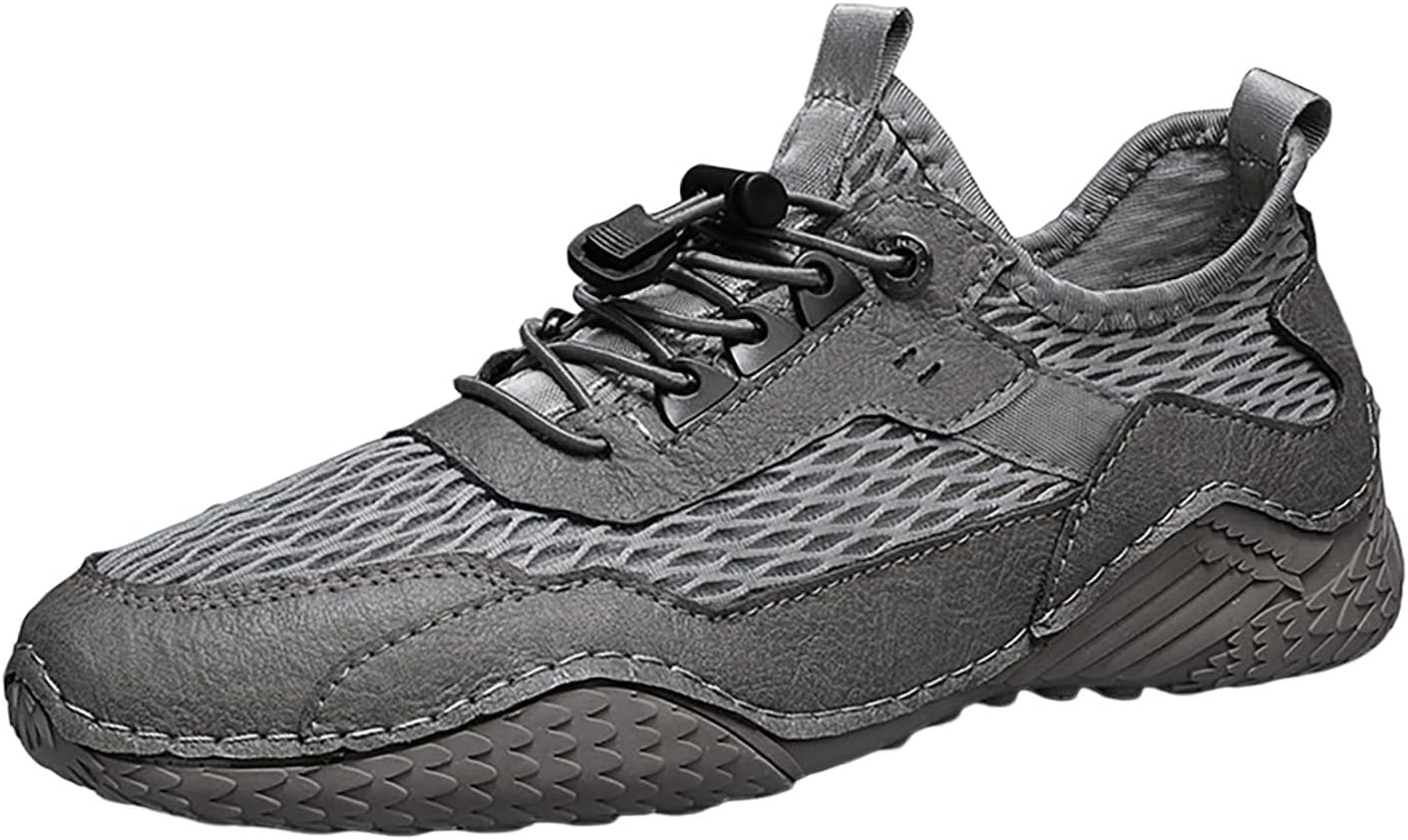 Мужские спортивные водные кроссовки, дышащие, с противоскользящей подошвой, для походов, треккинга, работы, легкие, низкие, для активного отдыха и прогулок на открытом воздухе Generic, серый
Мужские спортивные водные кроссовки, дышащие, с противоскользящей подошвой, для походов, треккинга, работы, легкие, низкие, для активного отдыха и прогулок на открытом воздухе Generic, серый