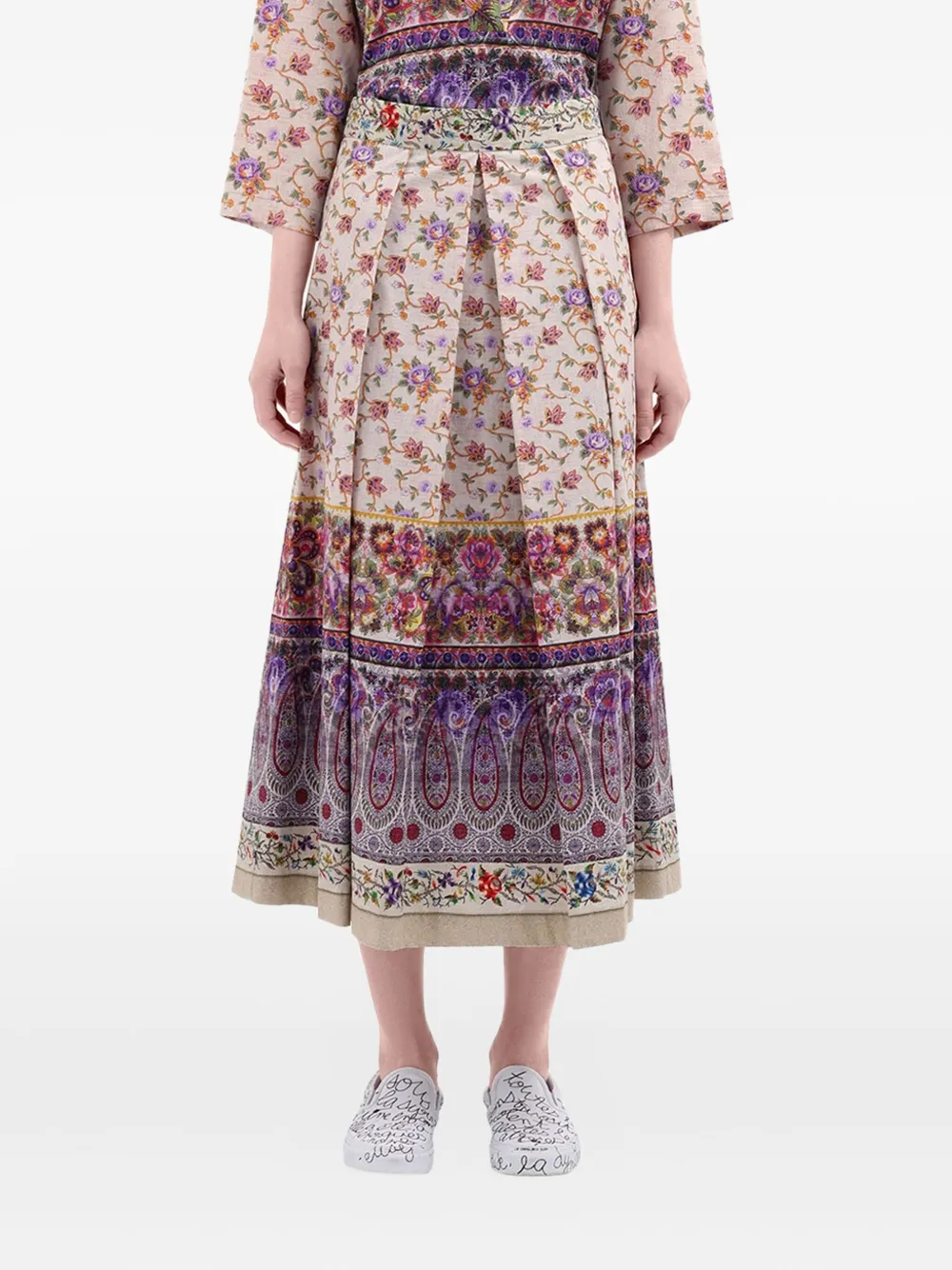 Плиссированная юбка Salato с цветочным принтом Pierre-Louis Mascia, нейтральный
Плиссированная юбка Salato с цветочным принтом Pierre-Louis Mascia, нейтральный