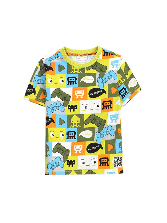 Футболка обычного кроя WC5143202GBK Coccodrillo, мультиколор 
Футболка обычного кроя WC5143202GBK Coccodrillo, мультиколор