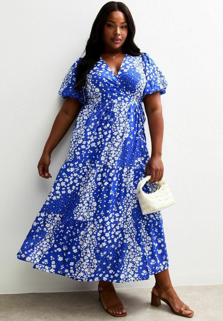 Платье New Look Curves CURVES DITSY PRINT WRAP MIDI, Blue Pattern/Blue
Платье New Look Curves CURVES DITSY PRINT WRAP MIDI, Blue Pattern/Blue