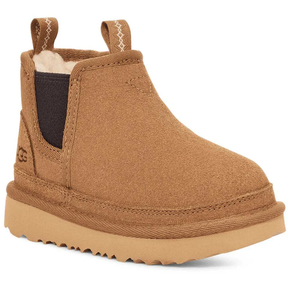 Детские ботинки челси Ugg Kids Neumel замшевые с петелькой, бежевый
Детские ботинки челси Ugg Kids Neumel замшевые с петелькой, бежевый